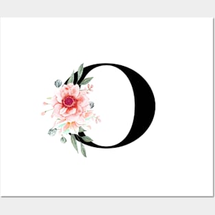 LETTER MONOGRAM O Posters and Art